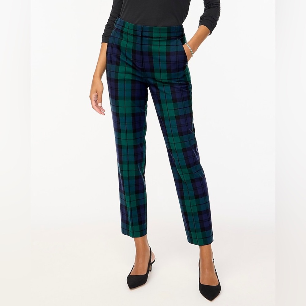 Lauren Ralph Lauren Blackwatch Plaid Pants 100% Wool